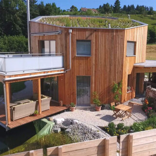 Wasserautarkes Haus in der Schweiz