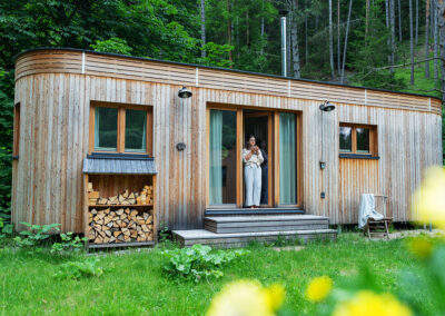 WOHNWAGON Luna in Gutenstein // Probewohnen und Urlaub im Tiny House