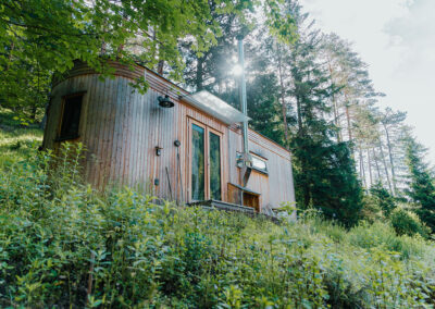 WOHNWAGON Ronja in Gutenstein // Probewohnen und Urlaub im Tiny House