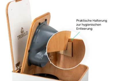 Trenntoilette SilvaBloem (TROBOLO) mit Urinkanister