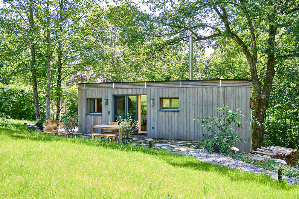 Massivholz Modulhaus von WOHNWAGON