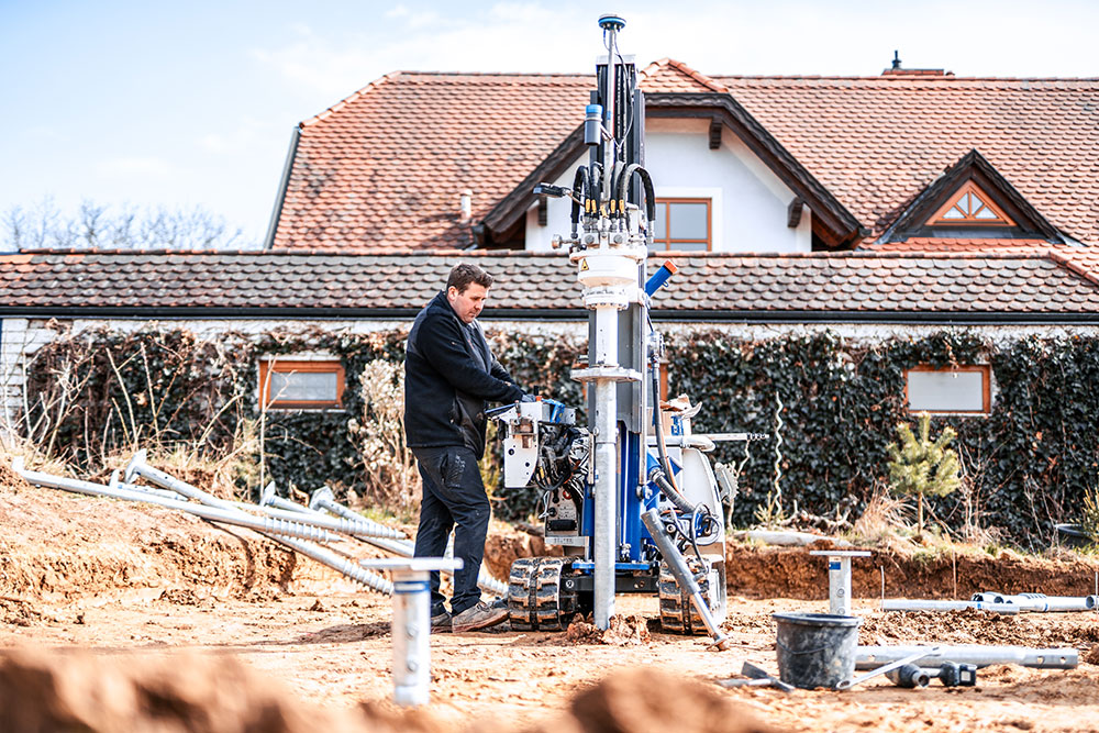 Schraubfundamente von Easy-Fundament im Einsatz